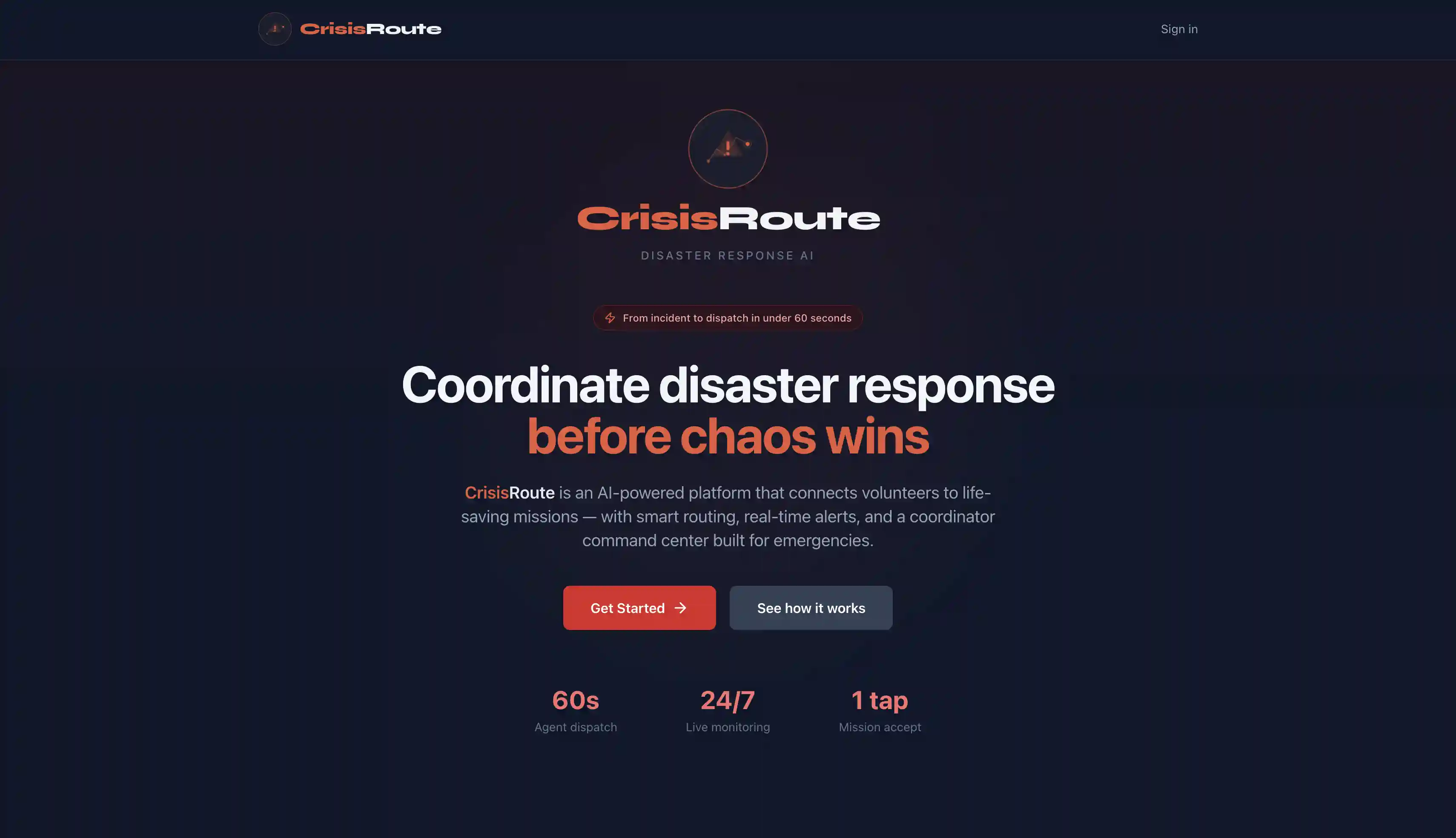 CrisisRoute preview