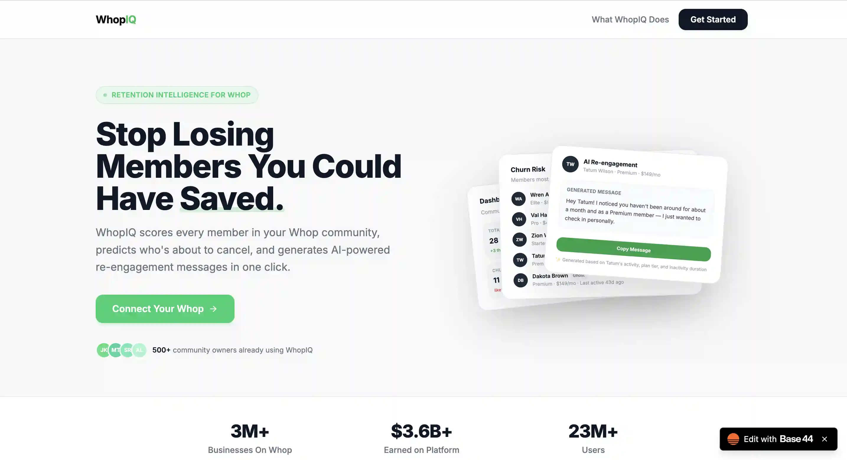 WhopIQ preview